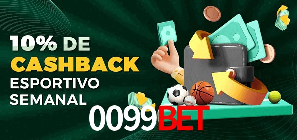 10% de bônus de cashback na 0099Bet